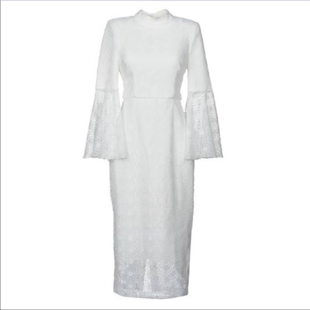 White Rebecca Vallance lace dress